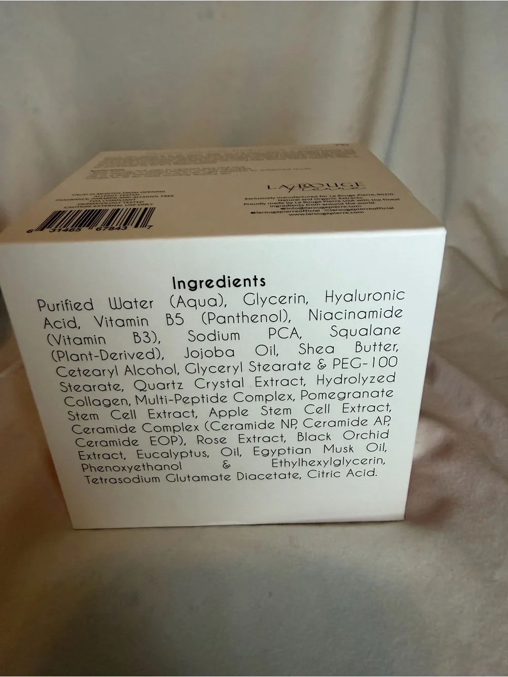 LAROUGE Luxe Age Renewal Moisturizer with Stem Cell Extracts